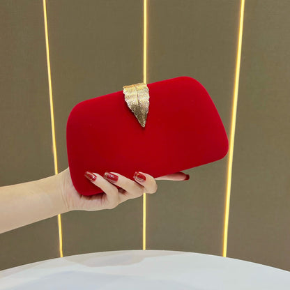 Elegante Samt Abend Clutch