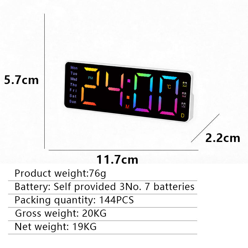 Digitaler Wanduhr Brehn