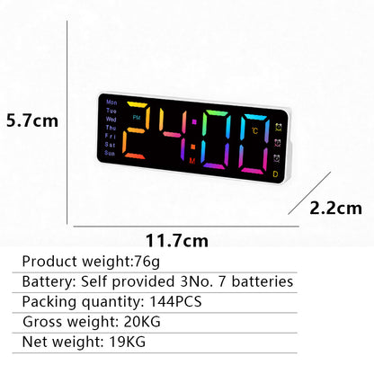 Digitaler Wanduhr Brehn