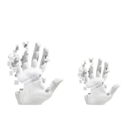 Künstlerische abstrakte Hand Skulptur