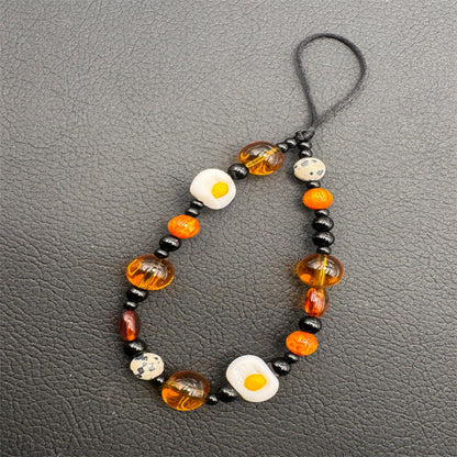 Einzigartiger Perlen-Handy Charm Halter Brehn