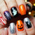 Kreatives Halloween Nagelset Brehn