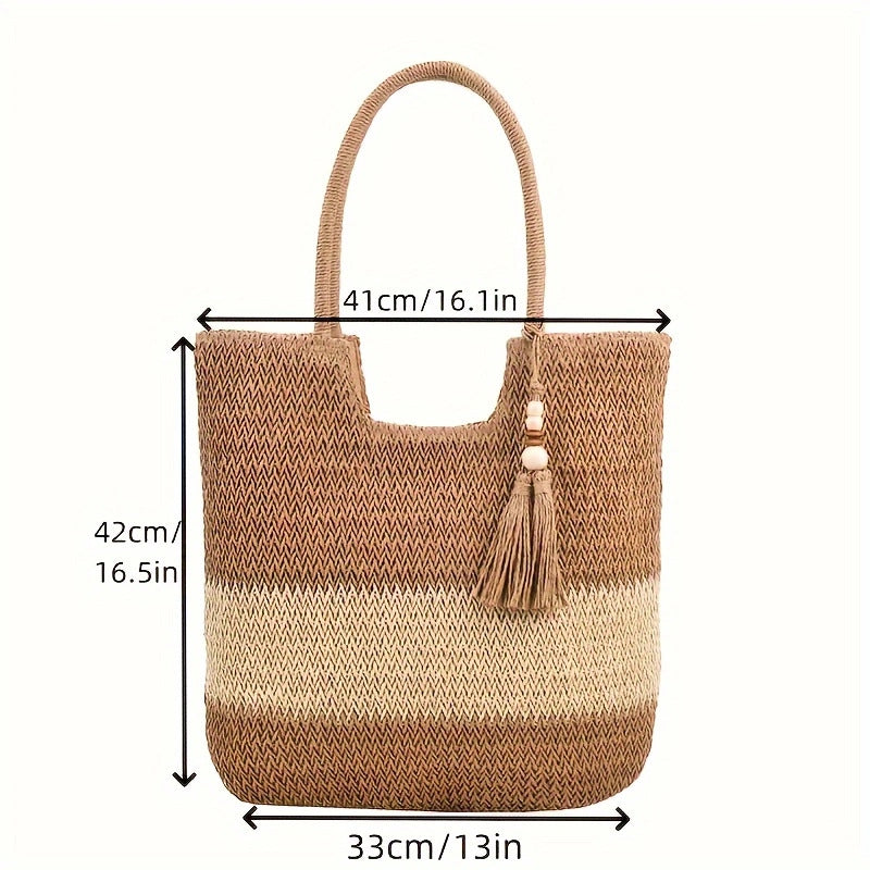 Handgewebte Strandtasche Brehn
