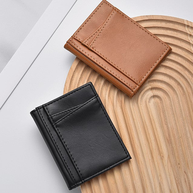 Premium Leder Slim Kartenhalter Brehn