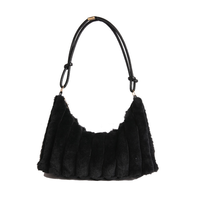 WoPlush Textur Abendtasche Brehn