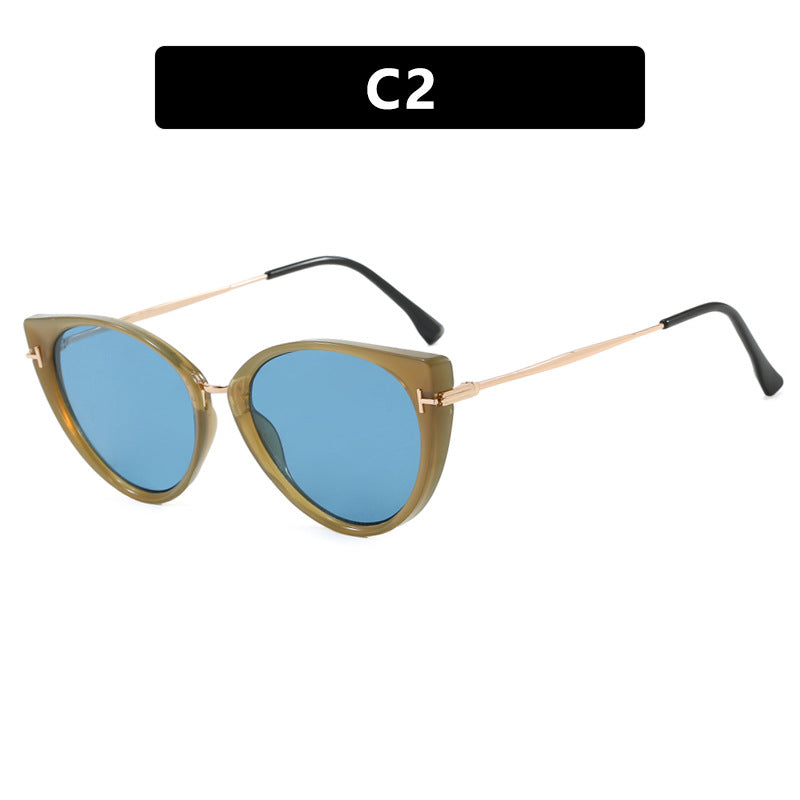 Damen modische Katzenaugen Sonnenbrille Brehn