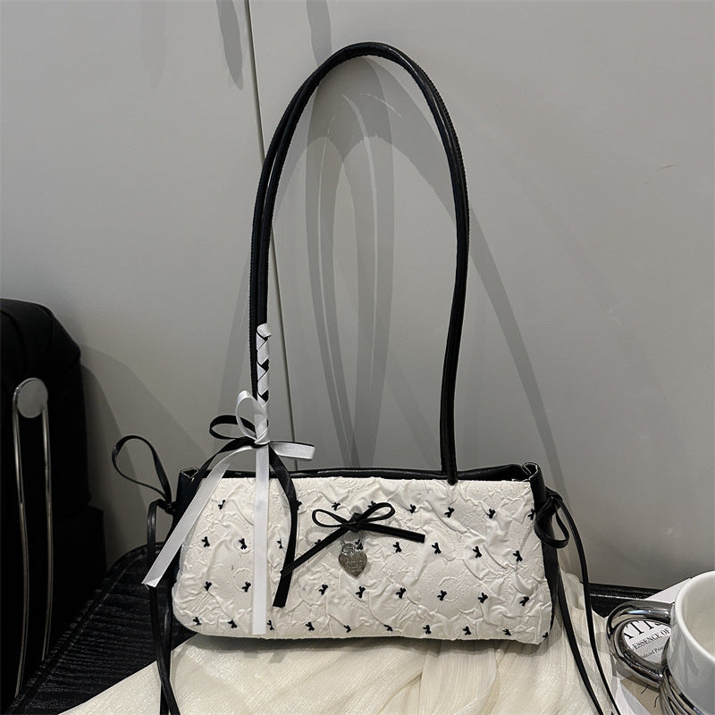 Charmante Schleife Detail Mini Handtasche Brehn