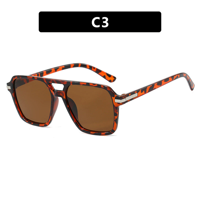 Damen modische rechteckige Sonnenbrille mit stylishem Design und UV-Schutz Brehn