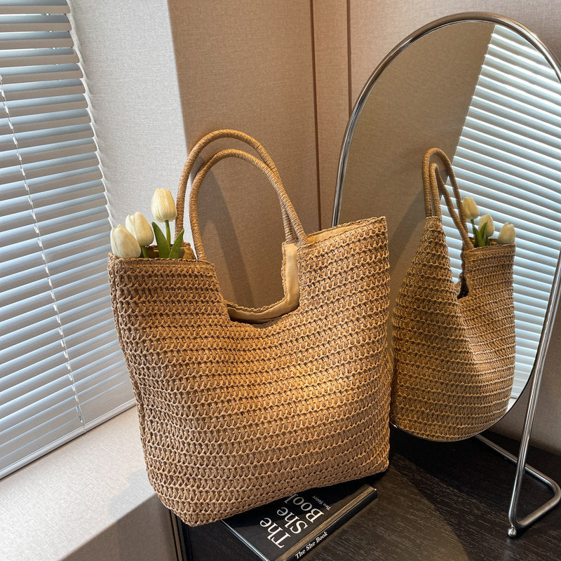 Handgefertigte Makramee-Strandtasche Brehn