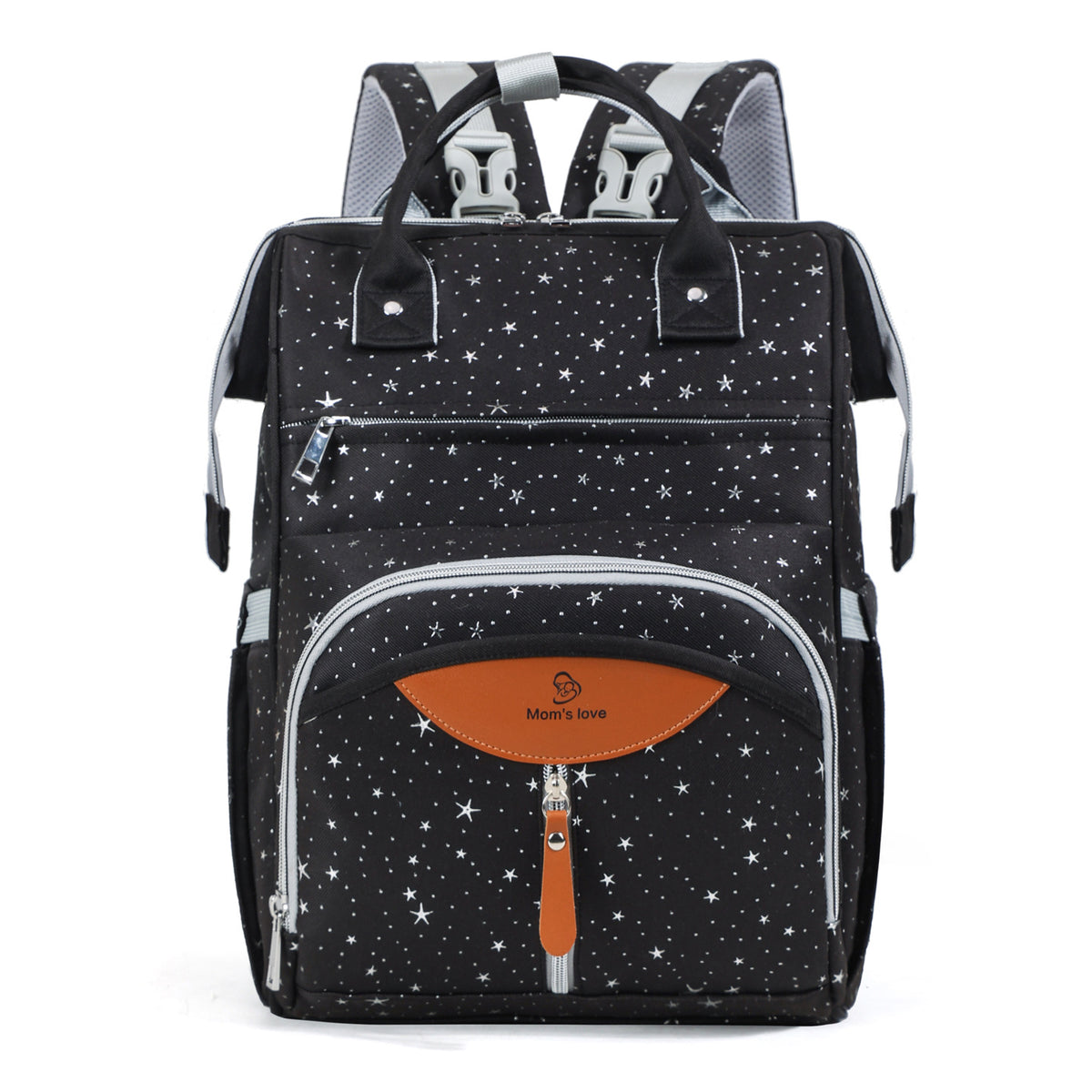 Stylische Multi-Taschen Wickelrucksack Brehn