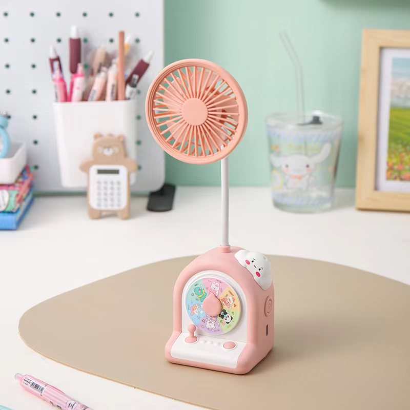 Unisex Tragbarer Mini-Ventilator mit flexiblem Hals Brehn