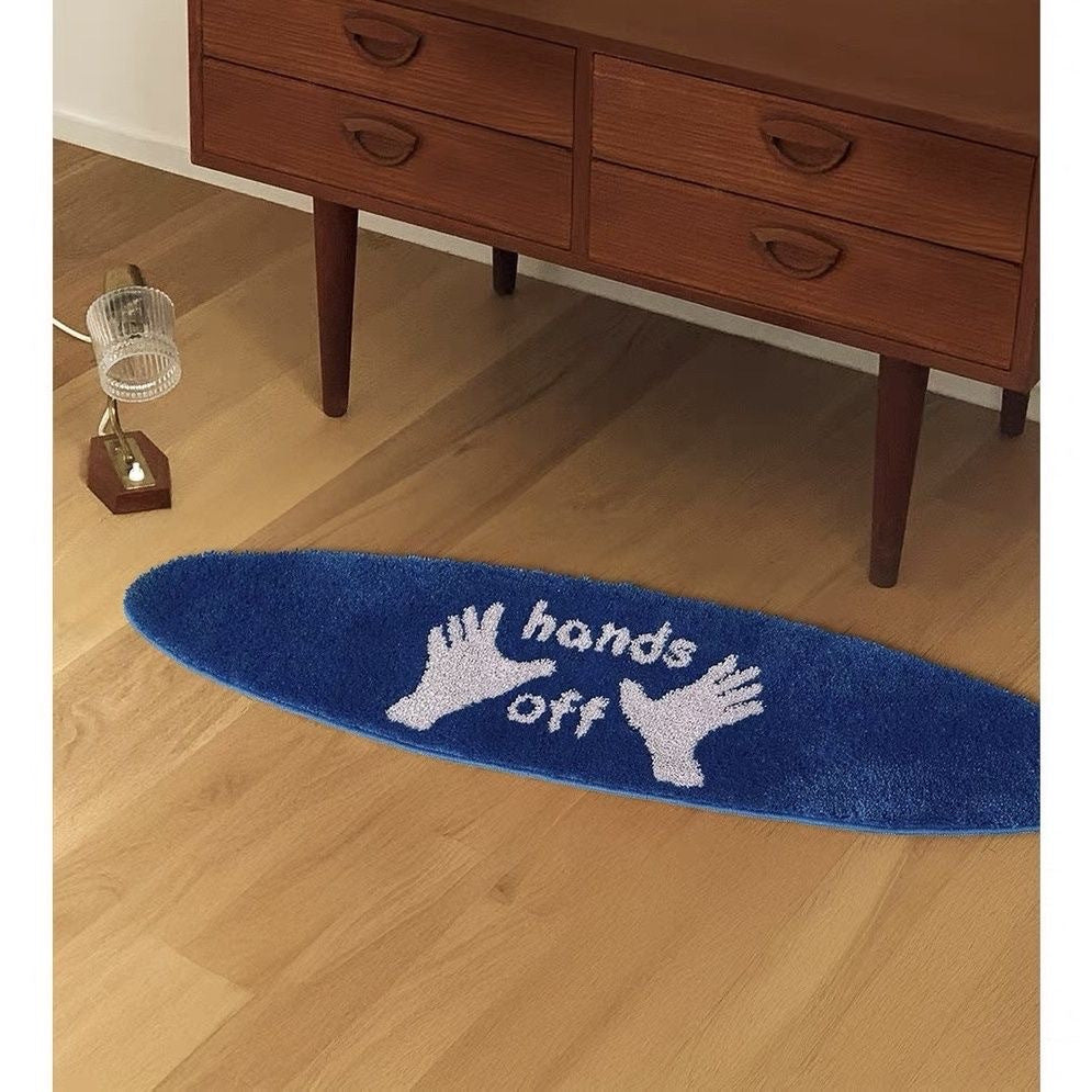 Fun Surfbrett-förmige Badematte Brehn