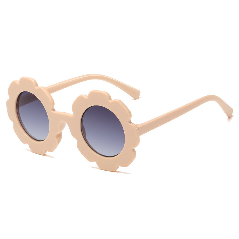 Damen verspielte Blumen-Sonnenbrille mit hoch UV-Schutz Brehn