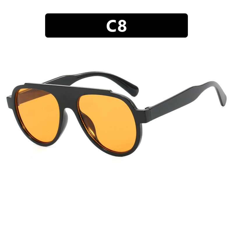 Damen Vintage-Style Sonnenbrille mit elegantem Kunststoffrahmen im Leopardenmuster Brehn