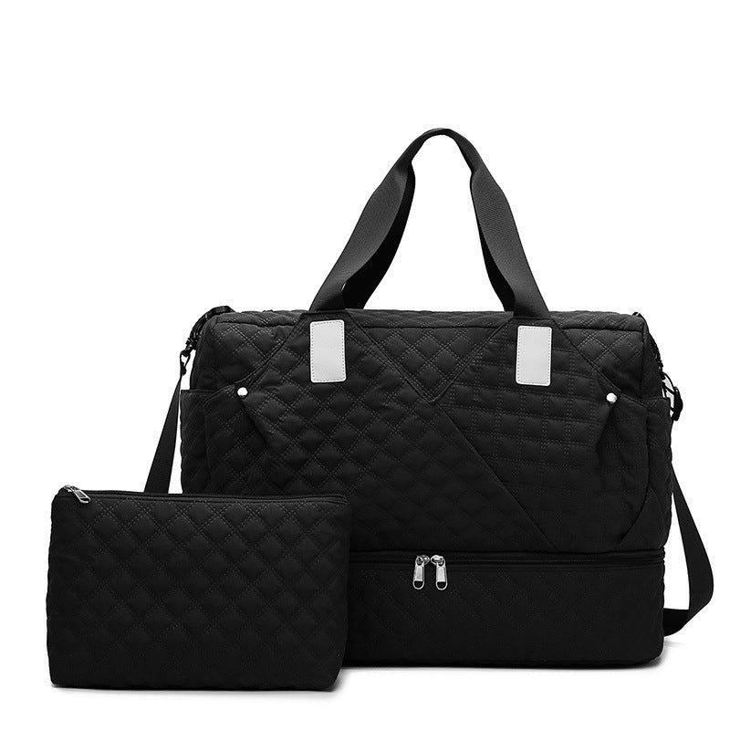Gestepptes Multitasking-Reise-Duffle-Bag Brehn