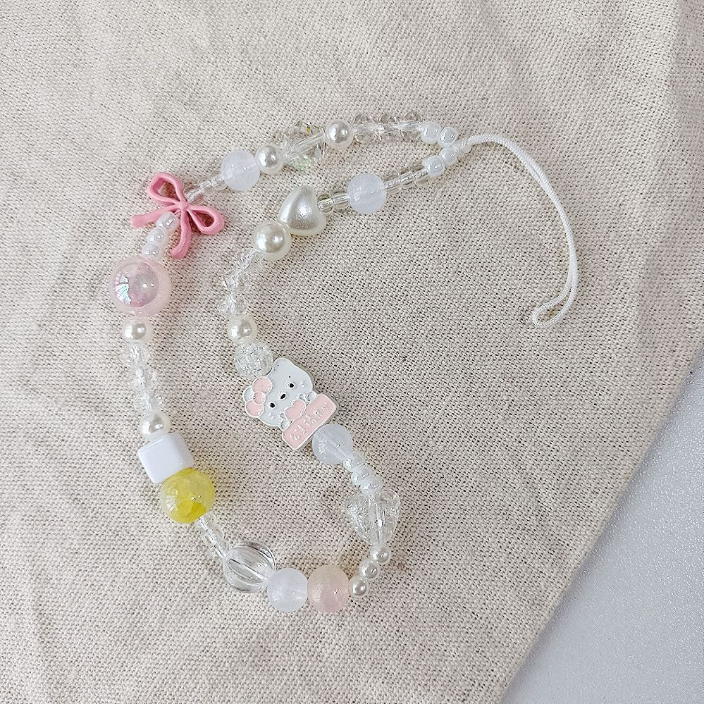 Verspielte Perlen-Charm-Halskette Brehn 1790135621