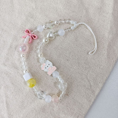 Verspielte Perlen-Charm-Halskette Brehn 1790135621