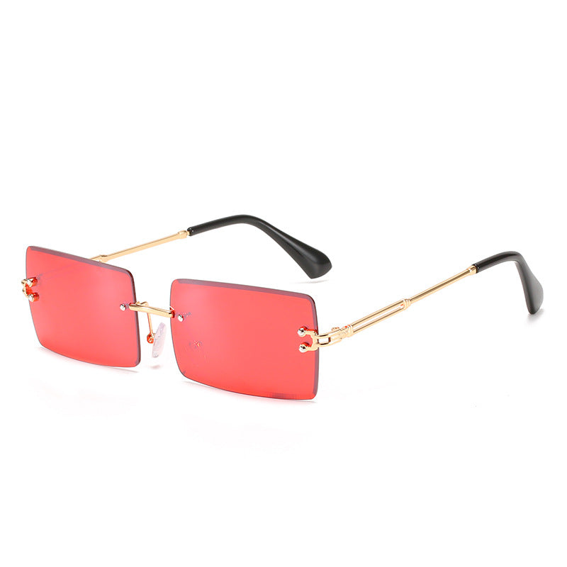 Moderne geometrische Rahmen-Sonnenbrille Brehn