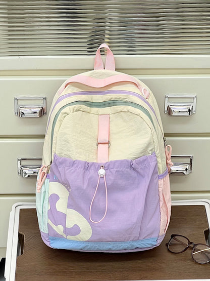 Trendiger Farbblock-Rucksack Brehn