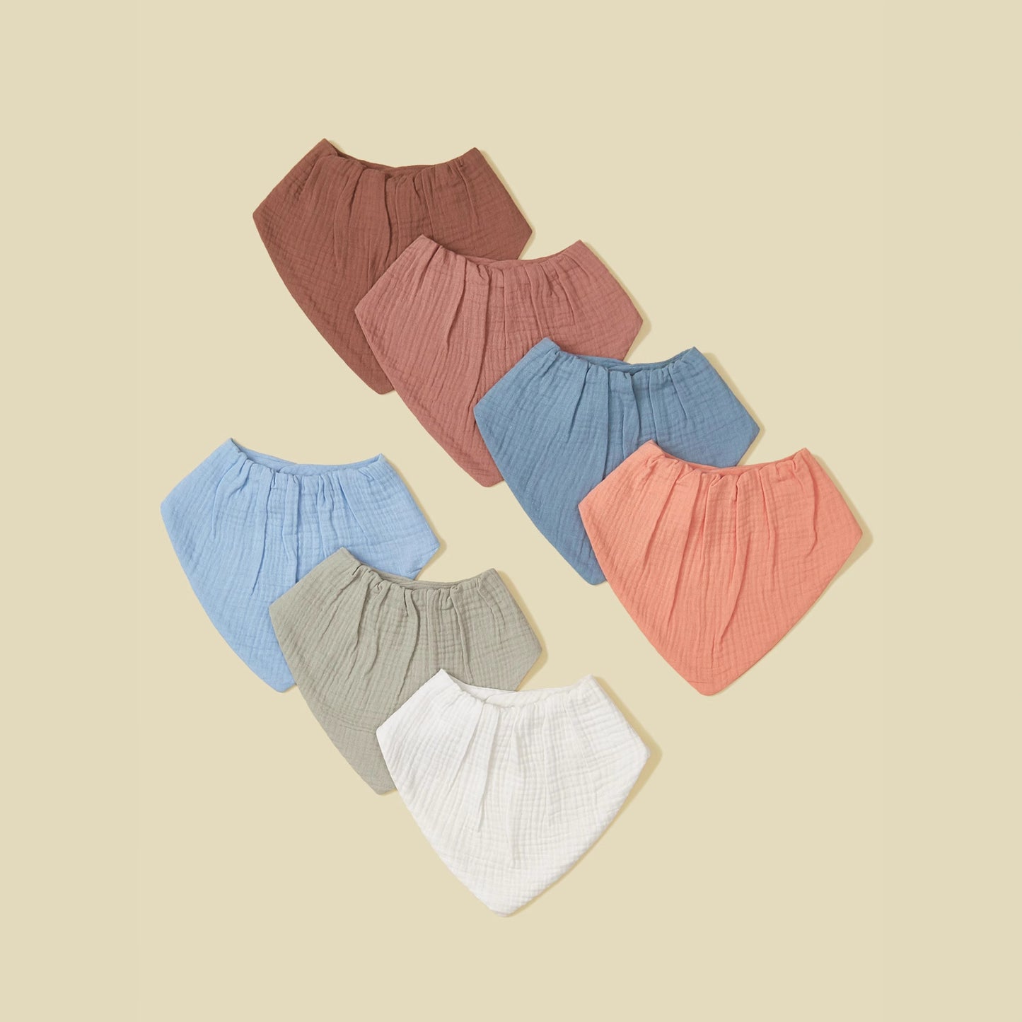 Stylische verstellbare Mull-Bandana Brehn