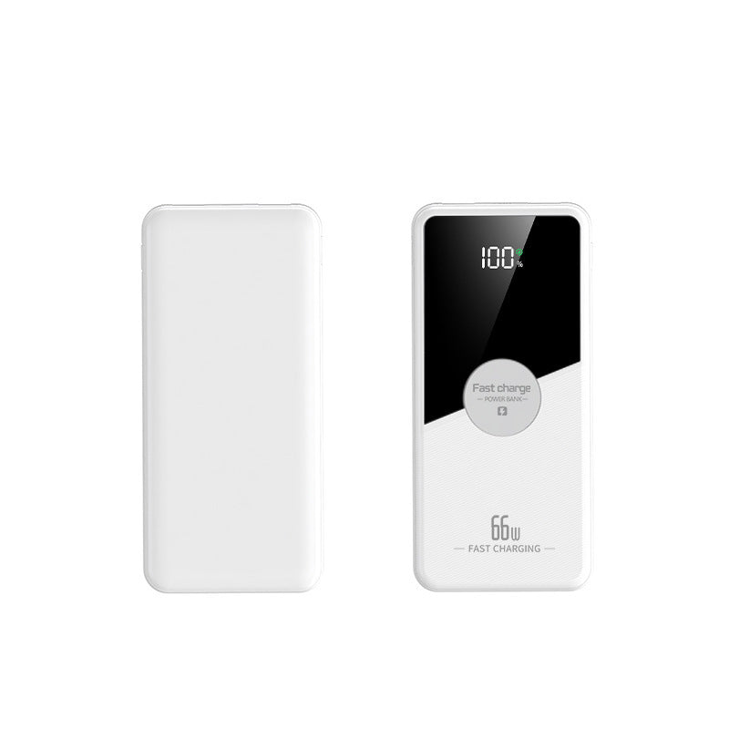 Tragbare Powerbank mit Integriertem Mehrfachladekabel und Digitaler Ladeanzeige Brehn