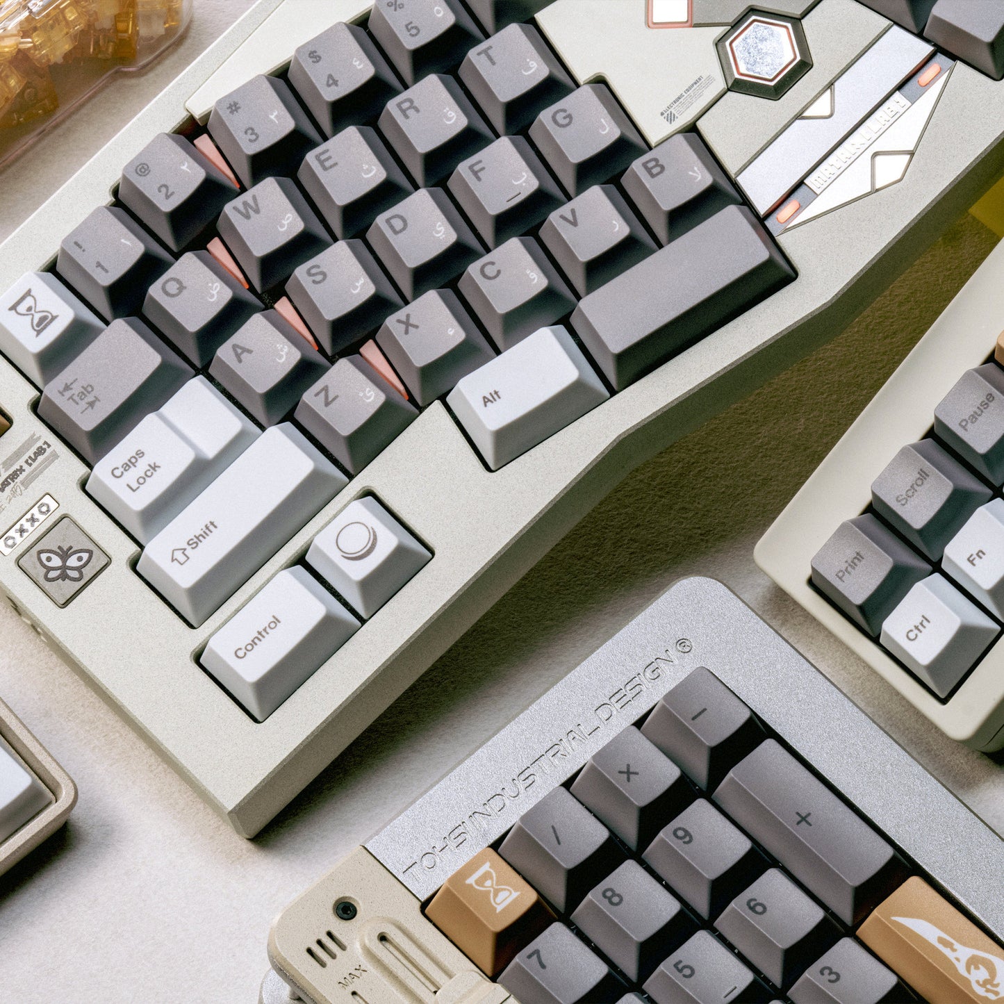 Ergonomische Split-Gaming-Tastatur Brehn