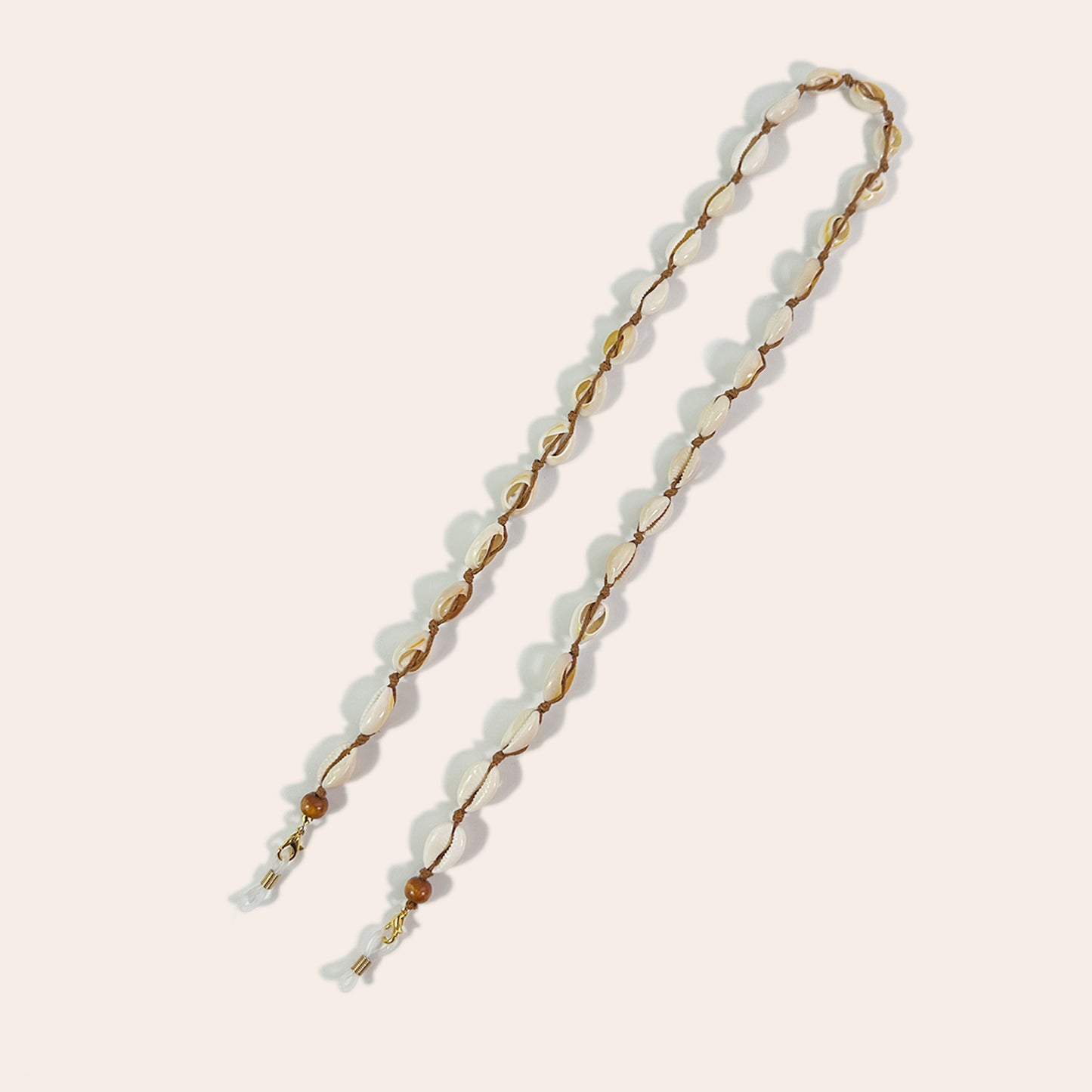 Shell Bead Brillen Kette Brehn
