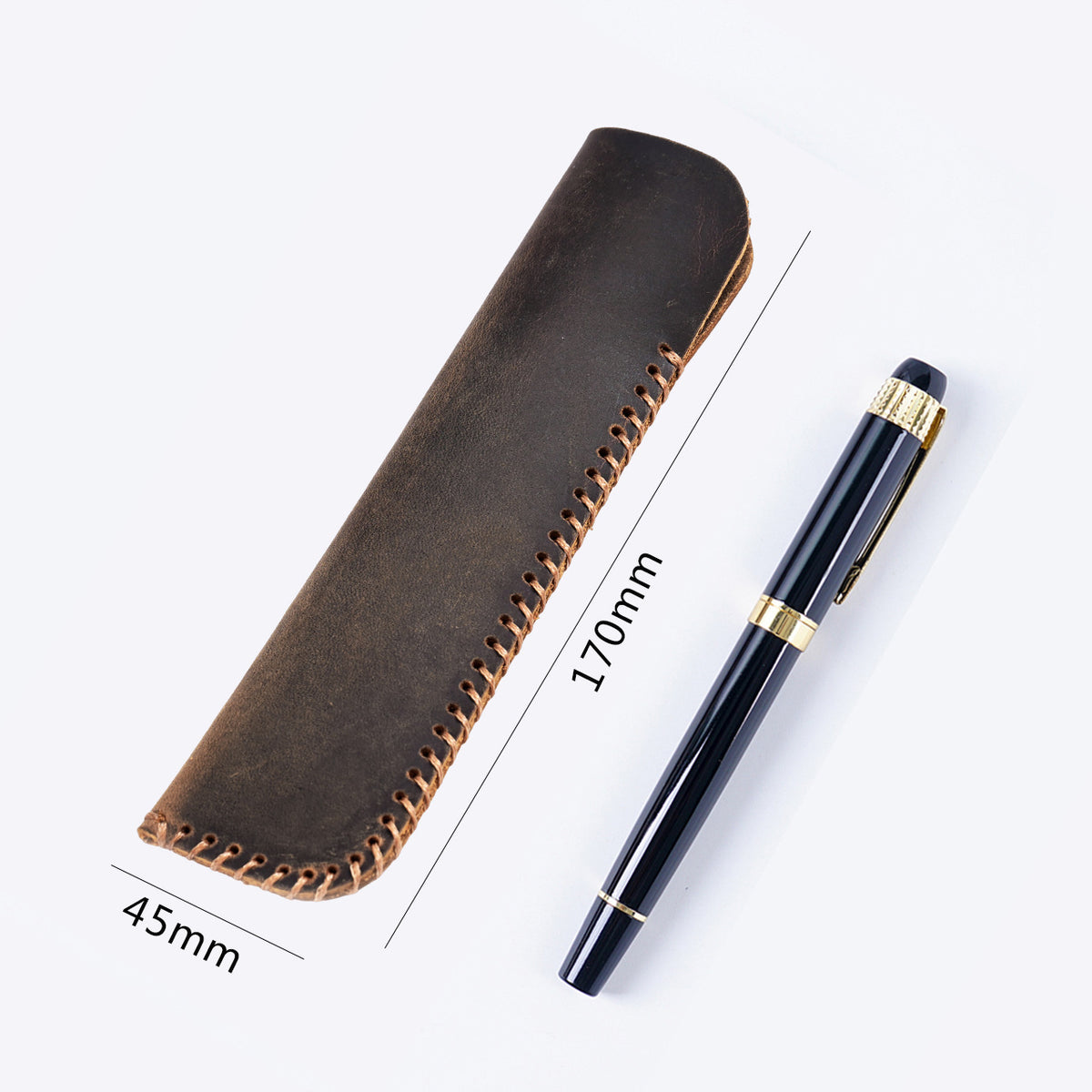 Premium Leder Bleistifttasche
