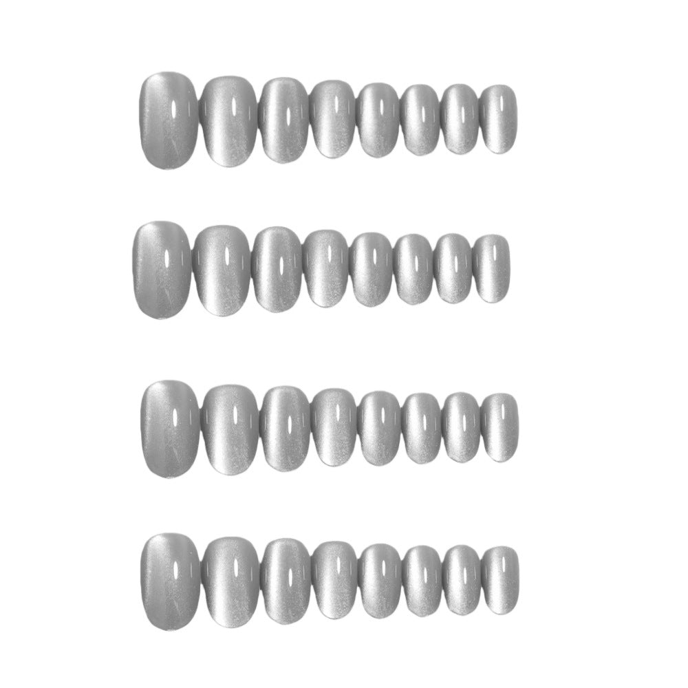 Glänzende Finish Press-On Nail Set Brehn