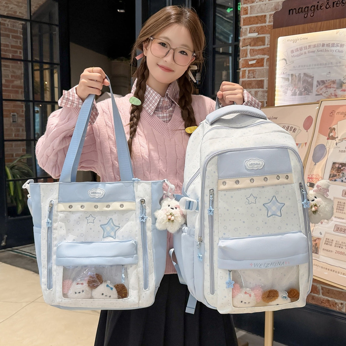 Transparente Taschen-Rucksack Brehn