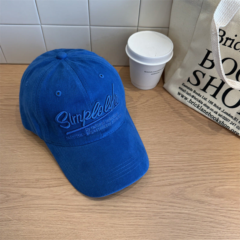 Damen Casual Weiches Stoff Verstellbare Baseballmütze Brehn