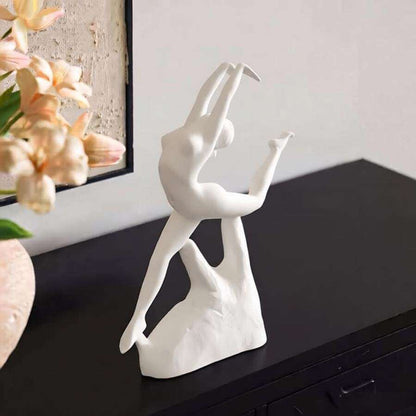 Künstlerische Tanzfigur Skulptur