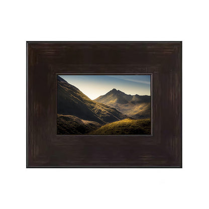Gerahmtes Berglandschaft Kunstwerk