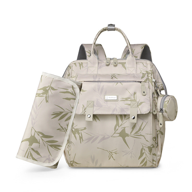 Vielseitiger multifunktionaler Wickel- und Reise-Rucksack Brehn