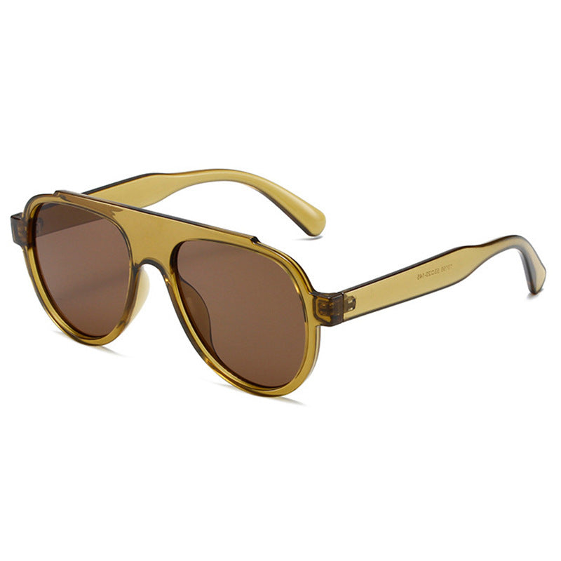 Damen modische Sonnenbrille im auffälligen Animal-Print Brehn