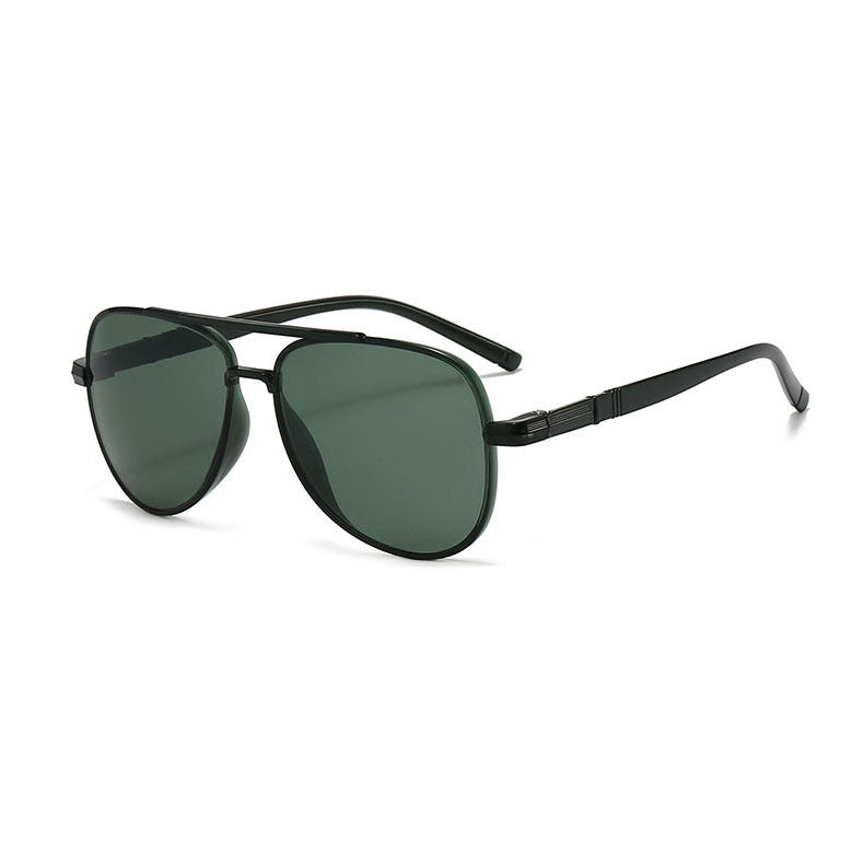 Moderne oversized rechteckige Sonnenbrille Brehn