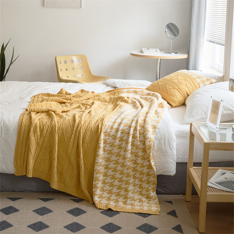 Damen Strick-Kuscheldecke Brehn