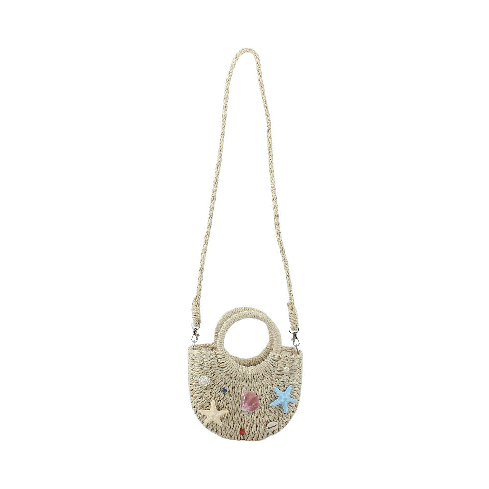 Handgefertigte Strandtasche mit Maritimem Dekor Brehn