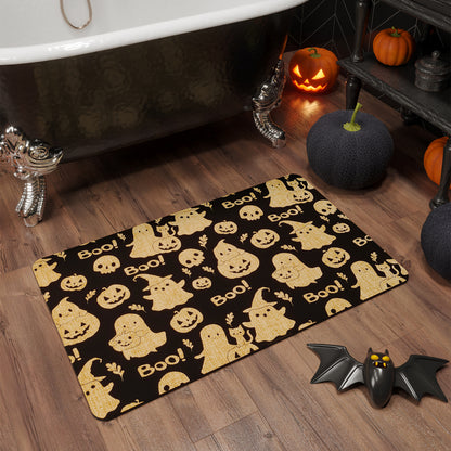 Halloween-Themen Rutschfester Badteppich