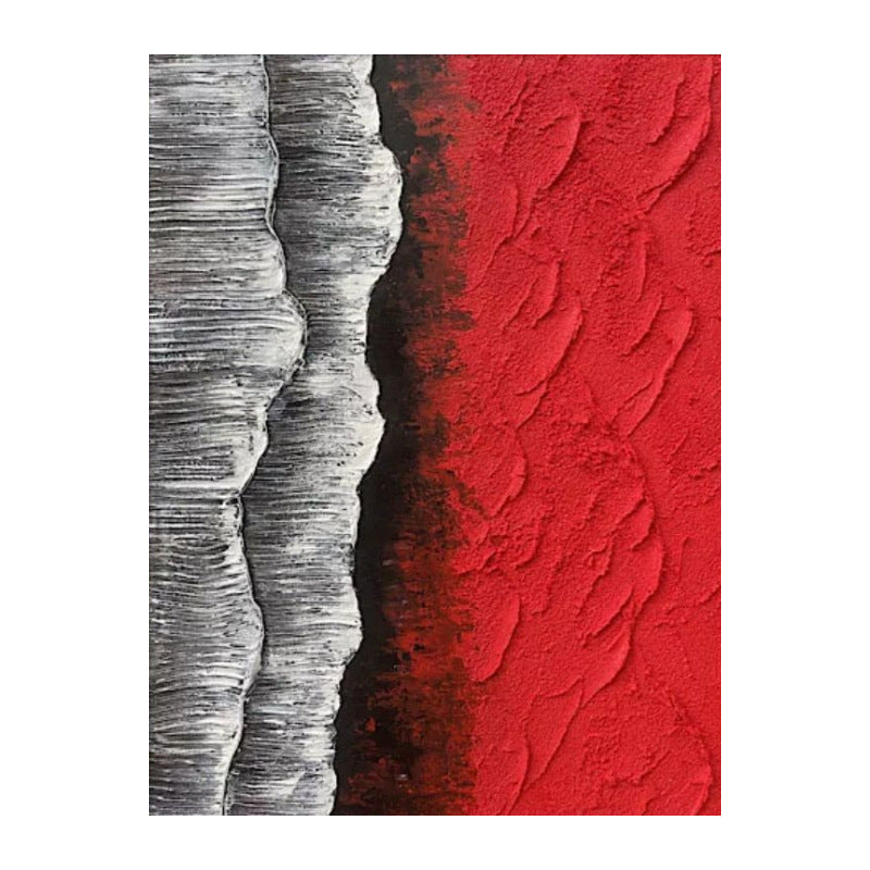 Strukturierte Leinwandkunst für stilvolle Interiors