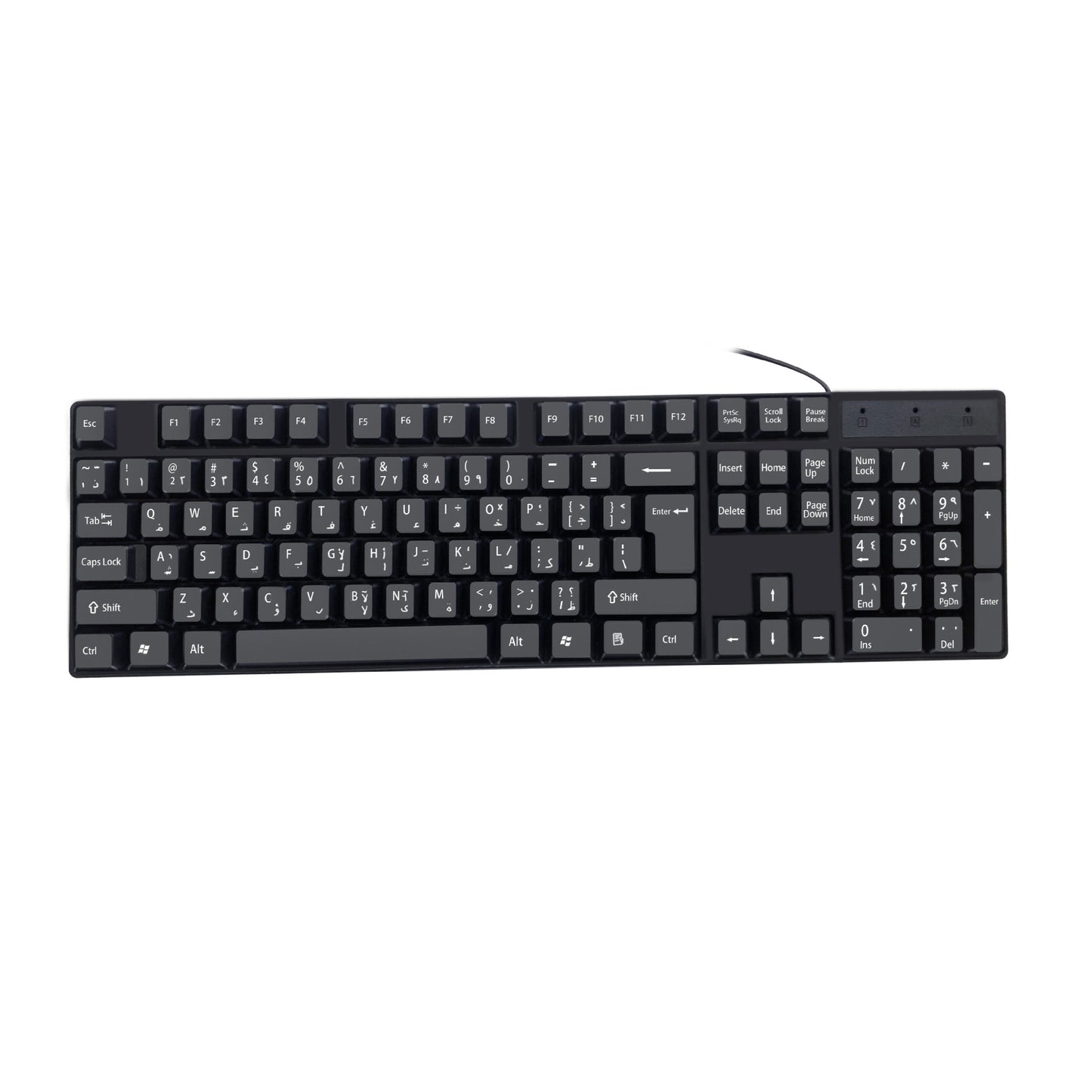 Kompakte kabelgebundene Tastatur Brehn