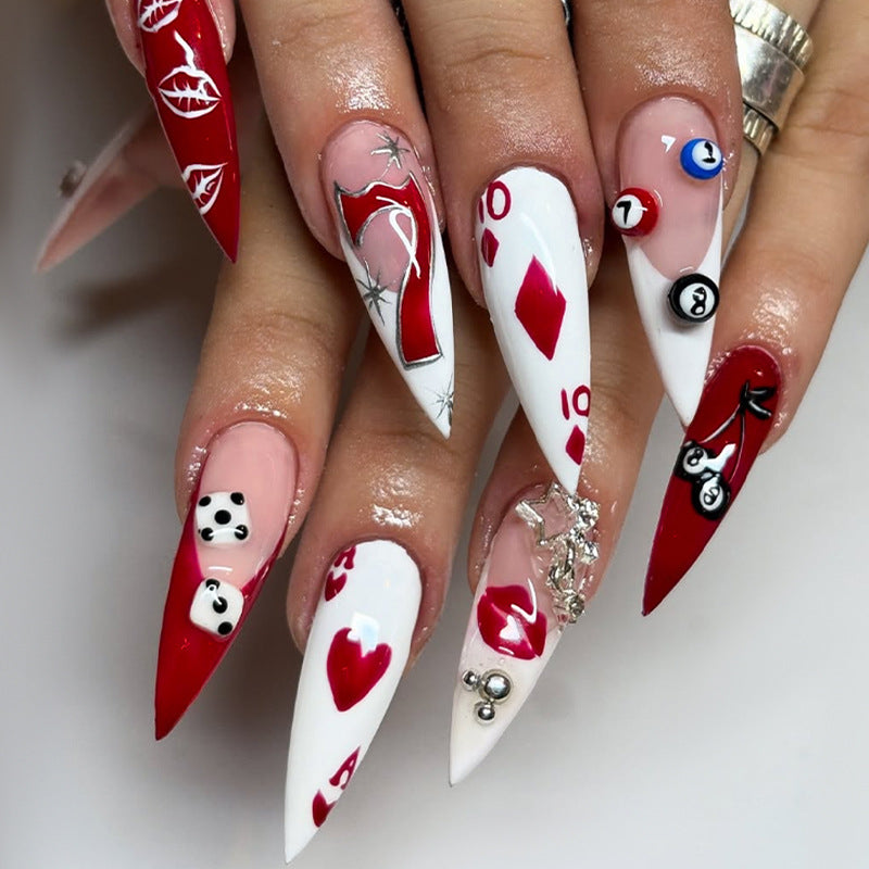 Verspieltes, Feiertags-Themen Press-On Nail Set Brehn