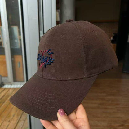 Bestickte Herz Baseballmütze