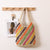 Handgefertigte Design-Netztasche Brehn