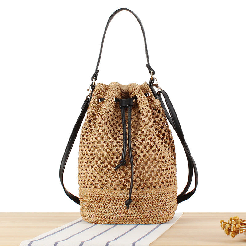 Handtasche mit Praktischer Kordelzugverstellung Brehn