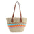 Handtasche mit Bunten Flechtdetails Brehn