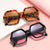 Damen geometrische Lesebrille im markanten Wabenrahmen-Design Brehn