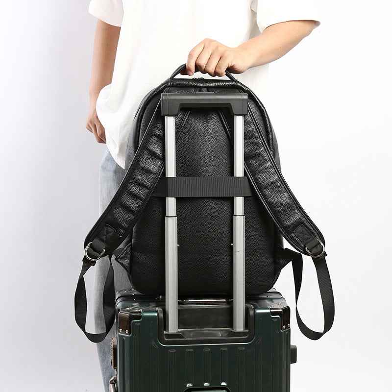Premium Leder Business Rucksack Brehn
