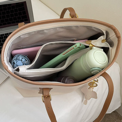 Elegante Leder Tote Bag Brehn