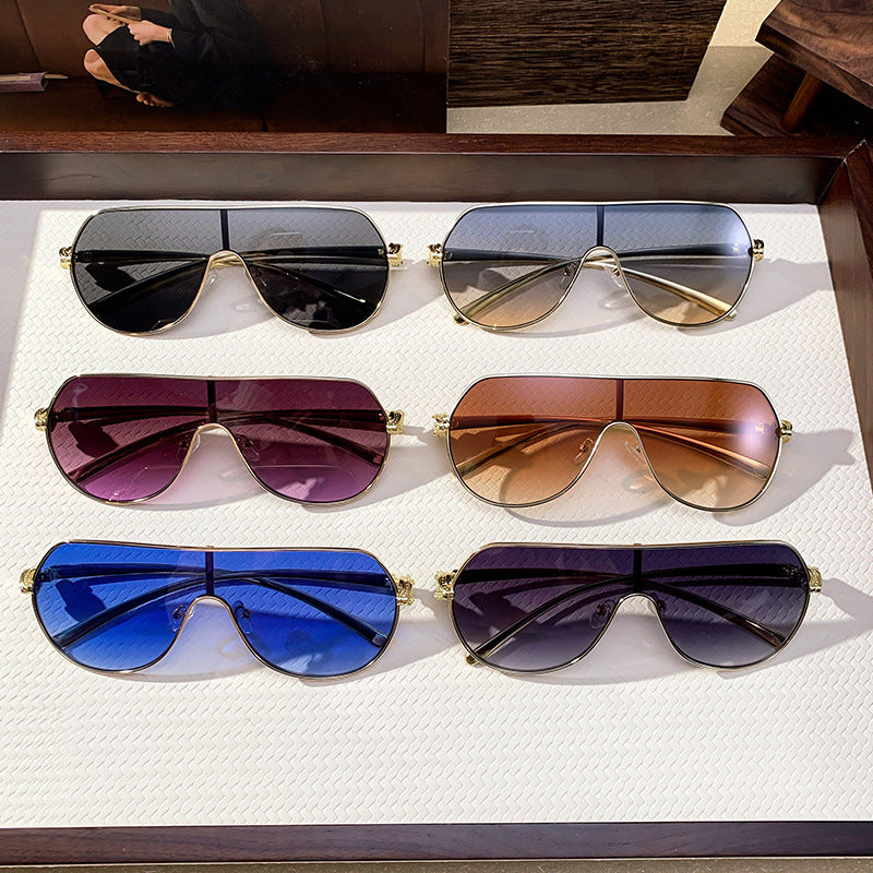 Damen oversized piloten Sonnenbrille Brehn